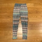 Mark Classic Soft Patterned Striped Fun Printed Leggings Womens One Size (Small) — photo 1