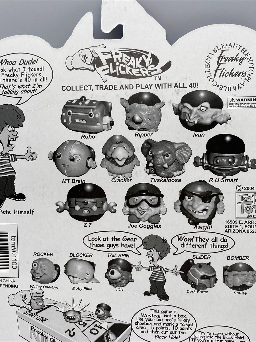 Freaky Flickers Mystery Blind Pack Of 4 Random Pick Toy | eBay