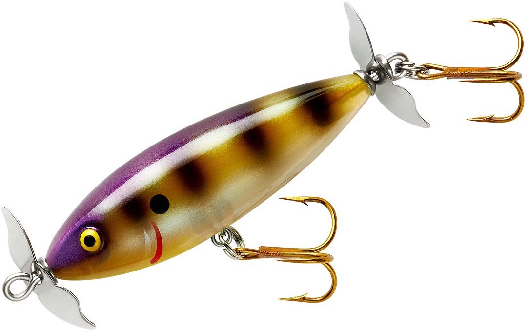 STUNNING LURE - ぴのこ Cotton Cordell Crazy Shad 3 inch Topwater Prop Lure Classic
