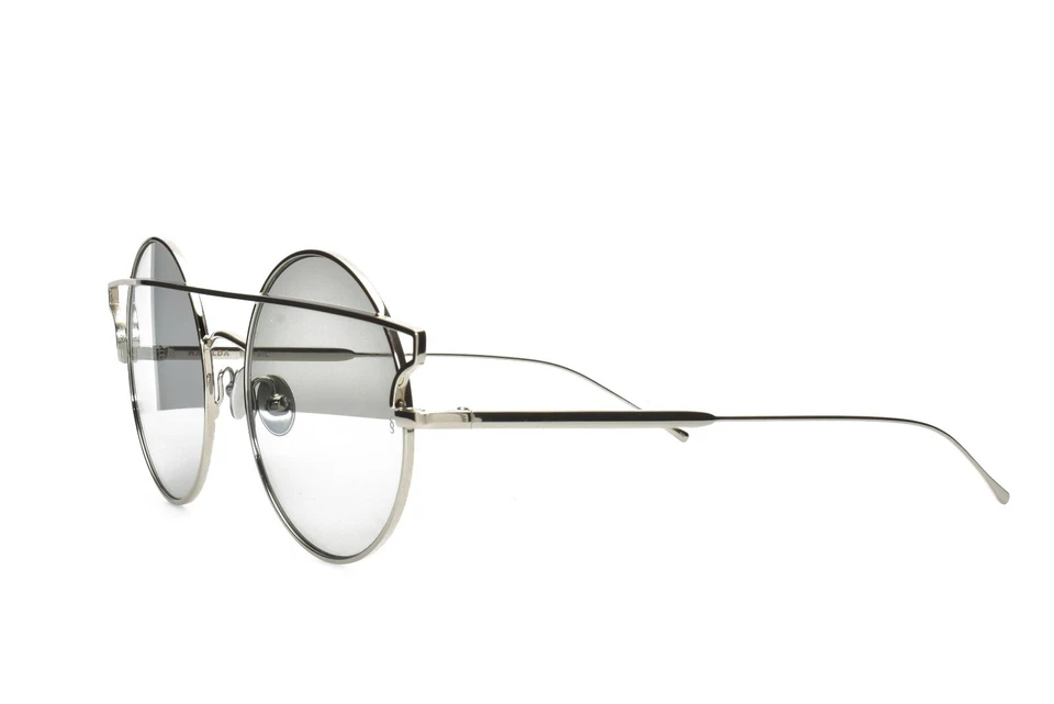 Sunday Somewhere太阳眼镜 全新 Matilda 银色镜框 绿色镜片 — 第 3/4 张图片