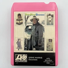 Eddie Harris - Excursions - Restored 8 Track Tape - New Pad and Splice