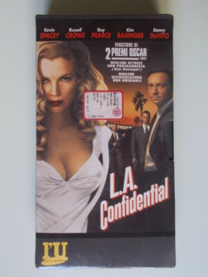 L.A. VERTRAULICH mit Kim Basinger Kevin Spacey Russell Crow VHS Warner Bros