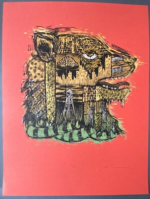 Prarie Ghost: 2008 Art Print, Signed and Numbered by Dan Grzeca (Run of 200)