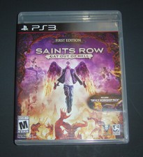 Saints Row Gat Out of Hell First Edition PS3 Game + Manual + Case, Tested/Works!