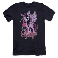 My Little Pony Premium Canvas T-Shirt Girl Magic Navy Tee