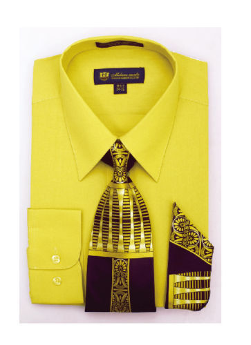 milano moda dress shirts Milano Moda Shirt SG08-Orange