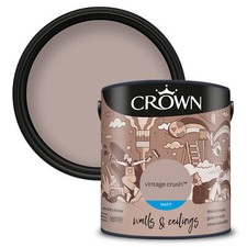 Crown Paint Matt Emulsion Walls & Ceilings 2.5L All Colours