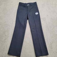 Nautica Pants Boys 12 Blue School Uniform Dress Slacks Double Knee Extra Strong