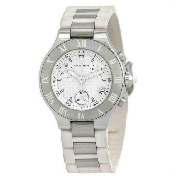 Cartier Must de Cartier 21 White Men's 