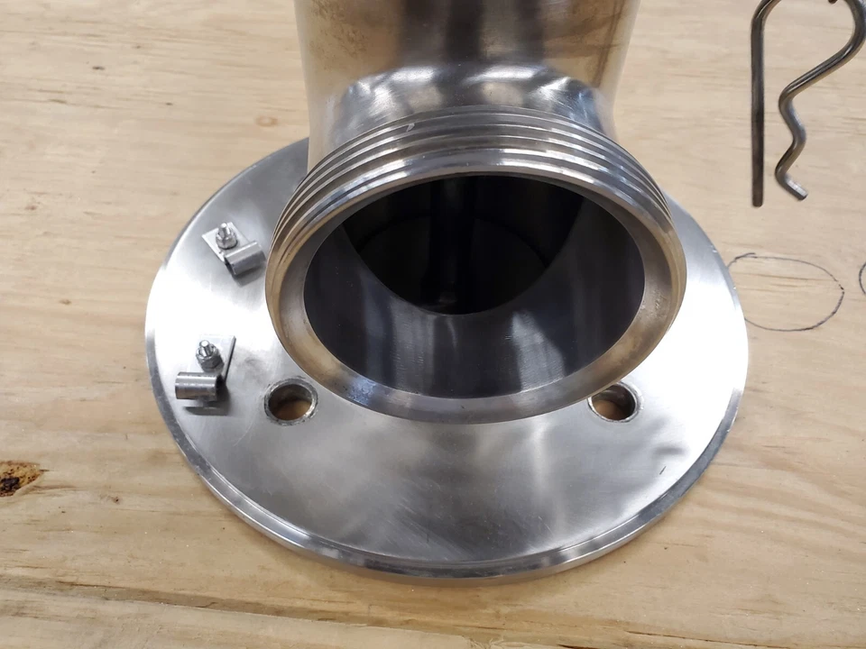 Stainless Steel sanitary plunger Tank outlet valve Tanker stop valve water valve - Image 2 of 4