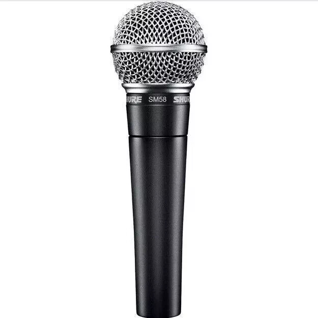 Shure SM58-LC Professional Cardioid Dynamic Live Performance Vocal Microphone