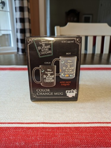 NIB Jack Skellington & Sally Color Changing 15oz Mug Nightmare Before Christmas - Picture 5 of 5