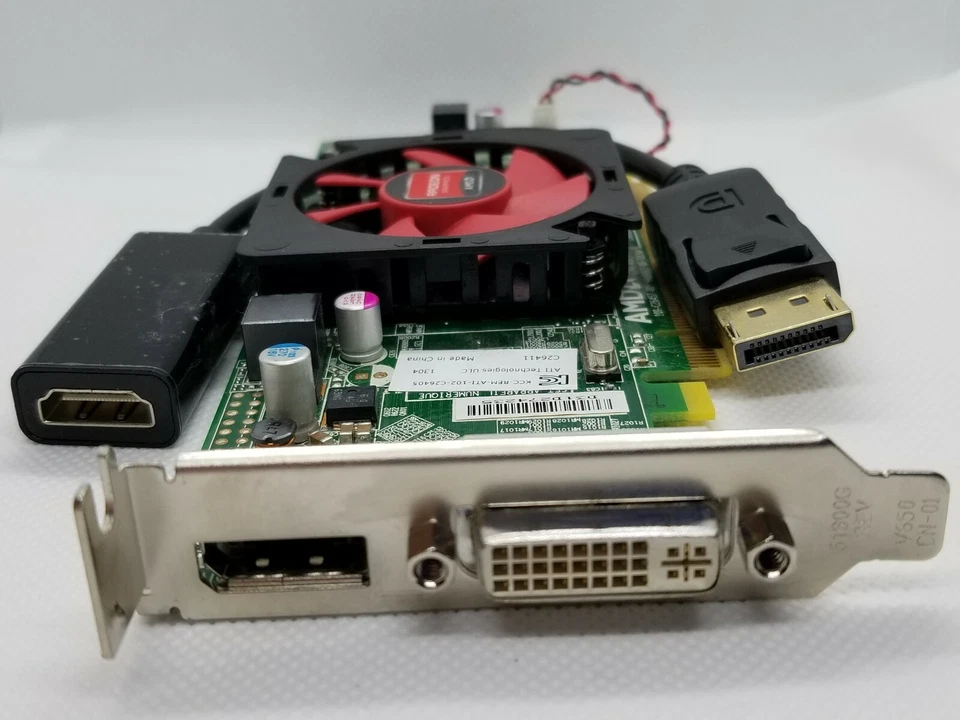 Dell OptiPlex Video Card 1GB HDMI DVI DP 7010 7020 7040 7050 7060 SFF Windows 10 - Image 4 of 4