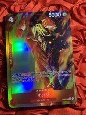 Sanji ONE PIECE Power ACG Goddess Story Anime Girl HOLO Card