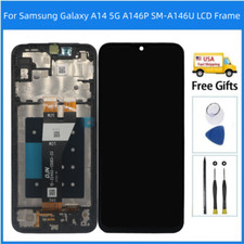 For Samsung Galaxy A14 5G SM-A146U LCD Display Touch Screen Digitizer Frame