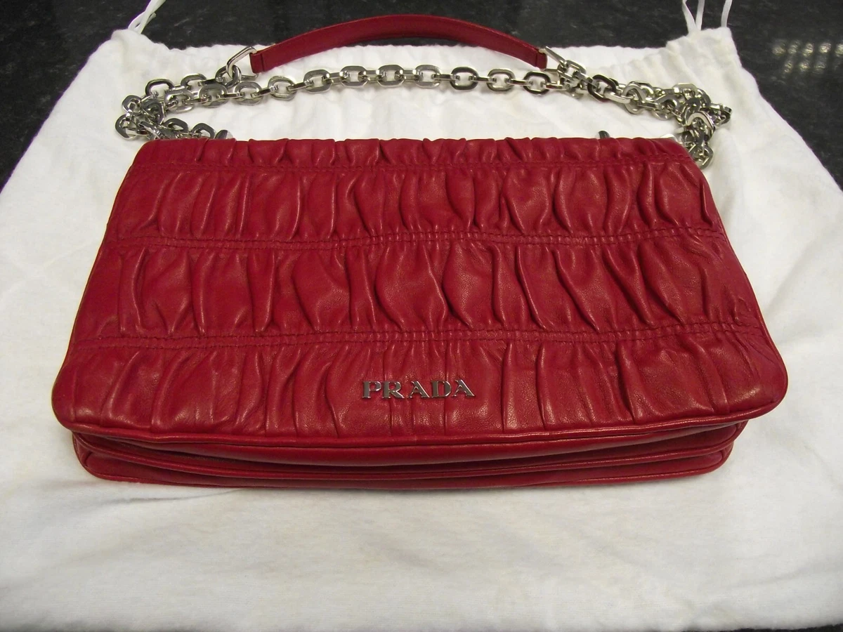 Prada store silver bag