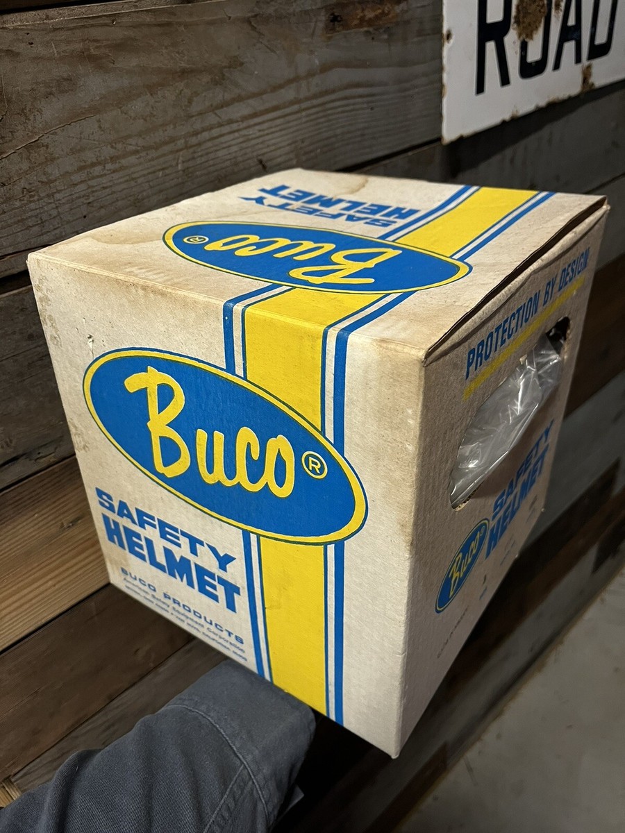 1976 Buco Helmet Box Large Old School Open Face | NOS