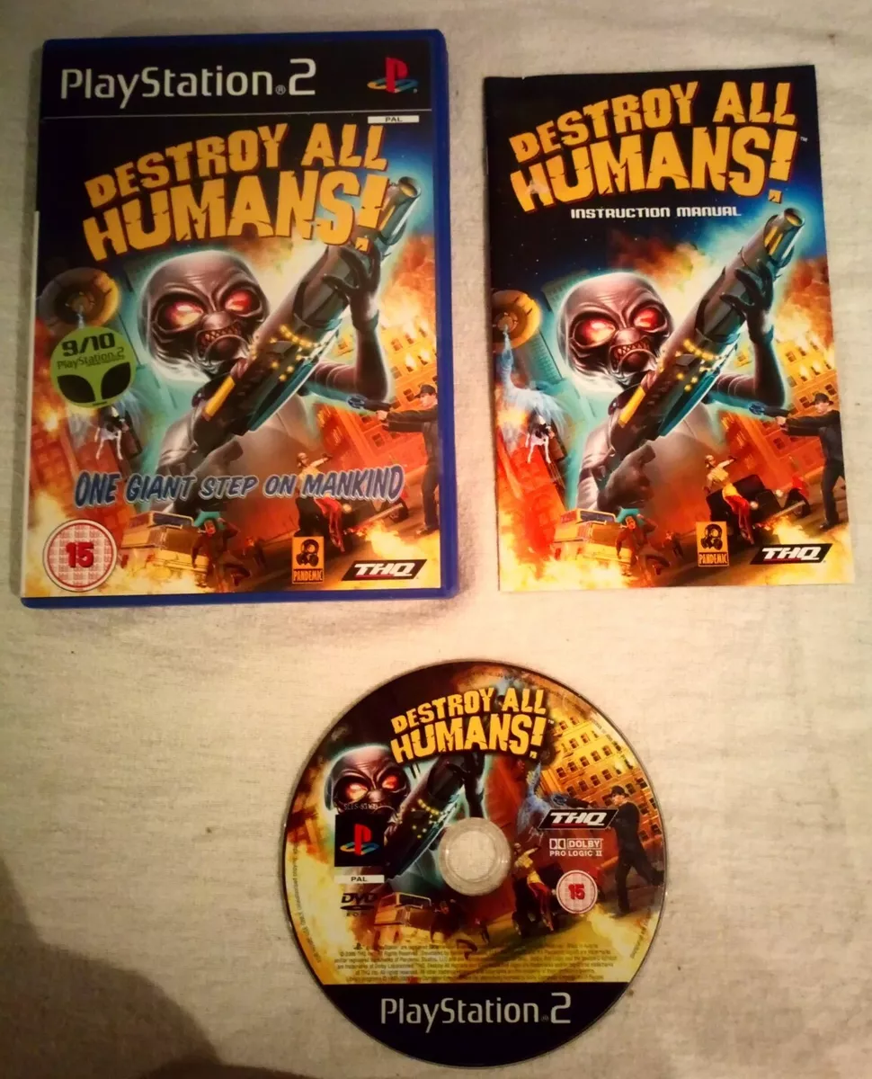 Destroy All Humans! - PlayStation 2 (PS2) Game