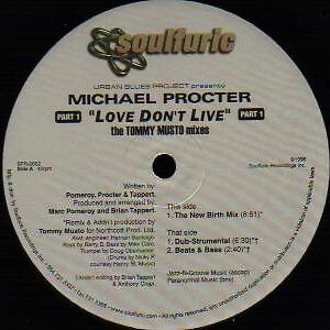 Urban Blues Project Presents Michael Procter - Love Don't Live (Part 1) (The Tom