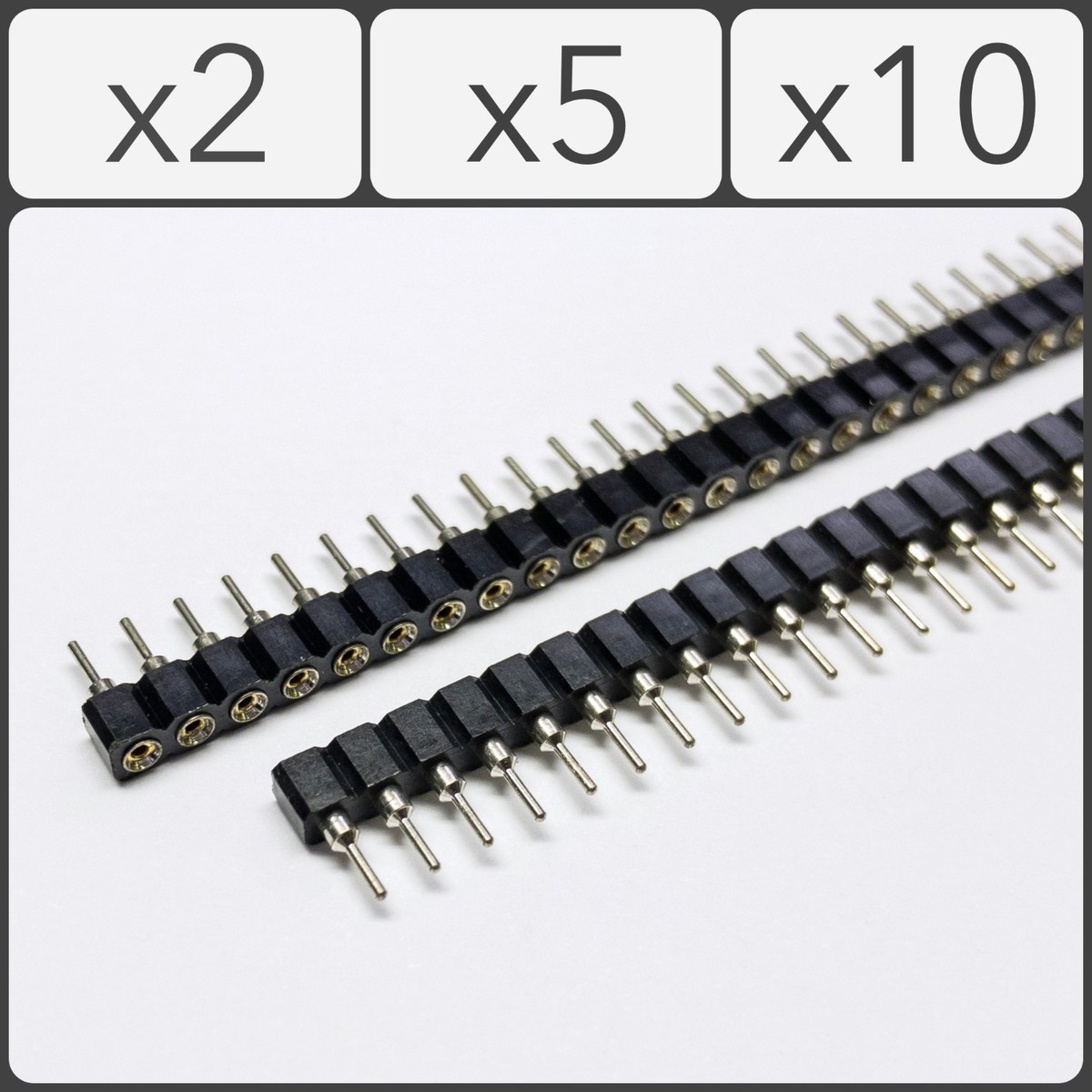 5 PEZZI Connettore Connettori MK Femmina 8 Poli Generico