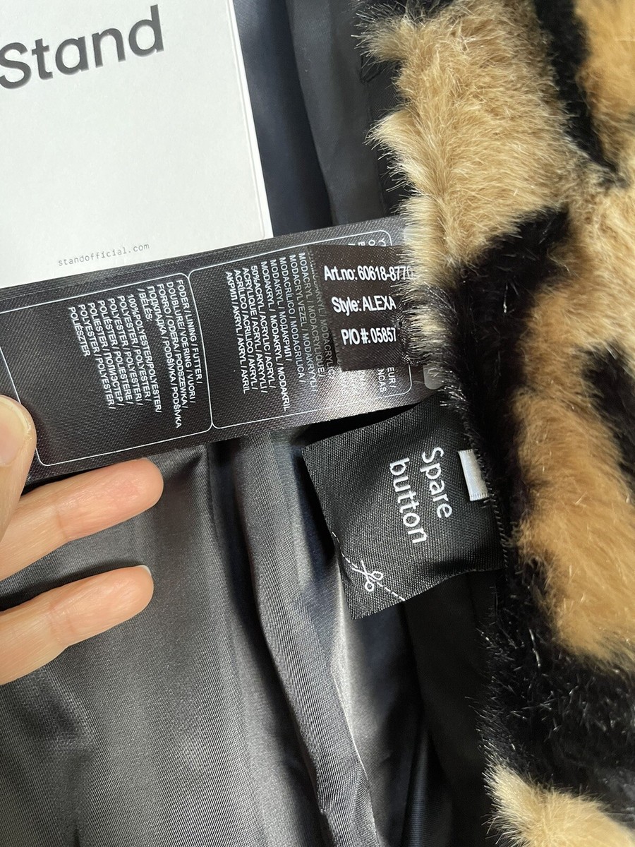 STAND Studio Alexa Leopard Coat, FR36/XS, NWT | eBay STAND Studio Alexa Leopard Coat, FR36/XS, NWT | eBay