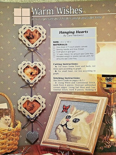 Plastik Leinwand Magazin #28 8 Motive 32pg Booklet 1993 Bauernhof Tiere Bär Kätzchen - Bild 4 von 10