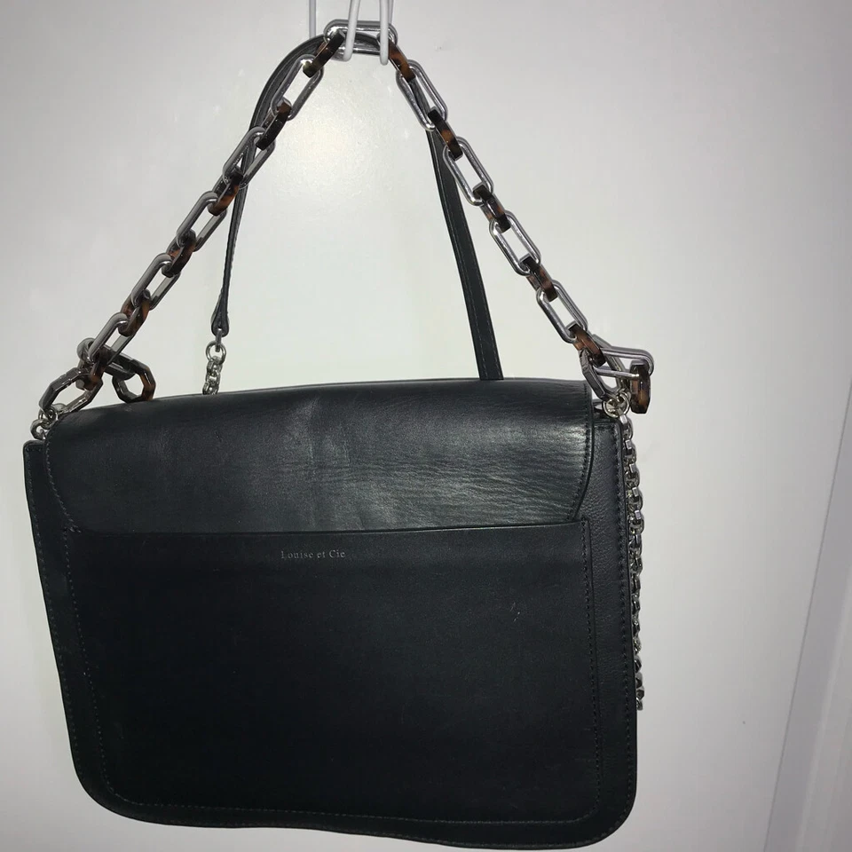 Bolsa de ombro satchel Louise Et Cie Maje em excelente estado usado - Imagem 3 de 4