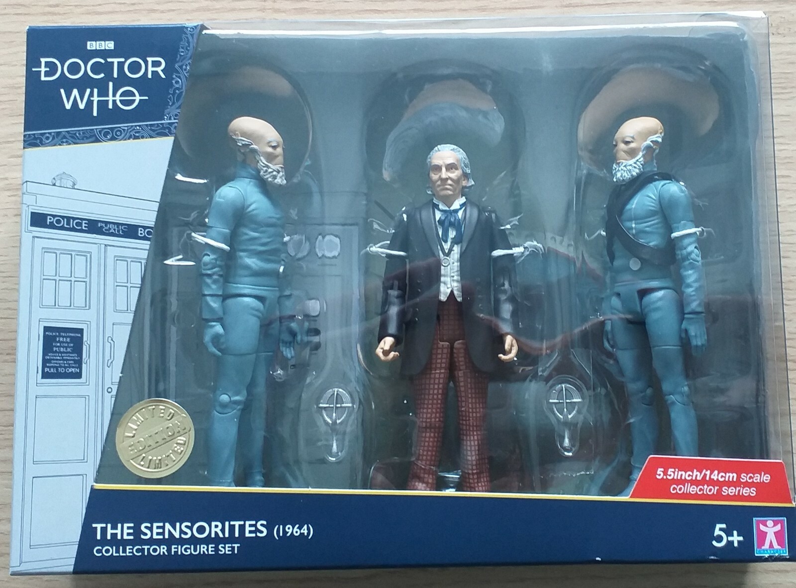 DOCTOR WHO THE SENSORITES (1964) COLLECTOR FIGURE SET.
