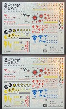 Orks Transfer Sheet Decals Beast Snagga Combat Patrol Warhammer 40k - x2