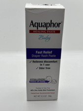 Aquaphor Baby Diaper Rash Paste - For Serious Diaper Rash and Flare-ups - 3.5 Oz