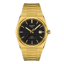 *BRAND NEW* TISSOT PRX Powermatic 80 Black Dial Steel Men's Watch T1374073305100