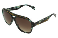 Brand New 2025 GENNY Women Sunglasses GYS 971 col 06 Frame Italy Authentic Case