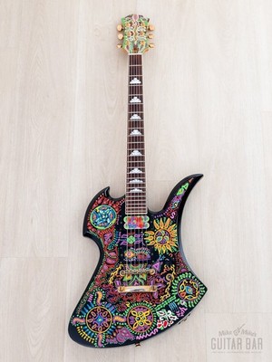 2000s Fernandes Mockingbird Hide Signature MG-120X, Graphic on