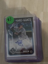 2024 Topps Pro Debut Jordan Beck Auto #PD-172 RC Auto Rockies