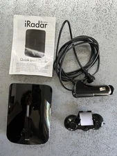 Cobra iRadar iRAD 100 Radar Detector Laser, Radar, Camera Detect w/ Cord, Mount