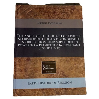 no bishop of Ephesus superiour in power to presbyter 1660)