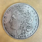 1878-CC $1 Morgan Silver Dollar Brilliant Uncirculated