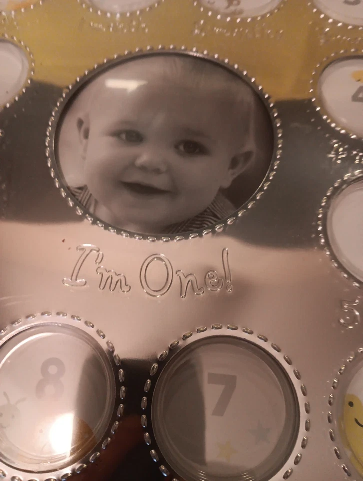 New Carters "My First Year" Silver Baby Photo Collage Frame - Image 3 of 4