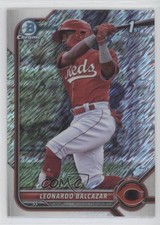 2022 Bowman Chrome Prospects Shimmer Refractor Leonardo Balcazar #BCP-179 tk9