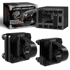 Autmatch D Ring Shackle Mount 2 Pack 52910 Lbs Bolt On For Jeep Truck Black