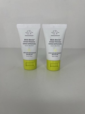 2x Drunk Elephant Mello Marula Cream Cleanser 0.5 Oz Each Travel Size