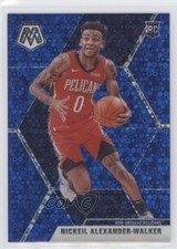 2019-20 Mosaic Rookies Fast Break Blue Prizm 22/85 Nickeil Alexander-Walker 00am