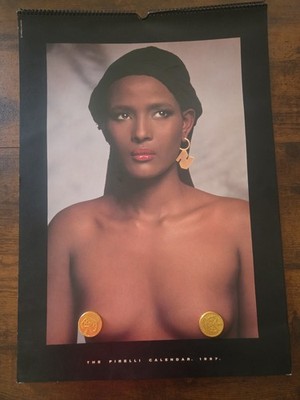 Original 1987 Pirelli Wall Calendar Vintage Complete Lifestyle Photography R