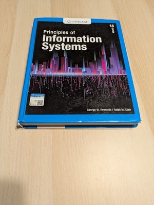 Principles of Information Systems; 14th E