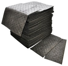 Spilfyter GFF-75 Gray Universal Premium Sorbent Double Weight Absorbent Pad,...