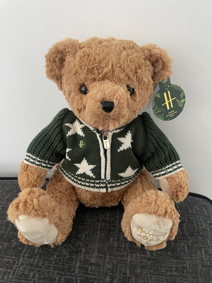 Harrods 2022 Annual Christmas Bear Louie 32cm for sale online