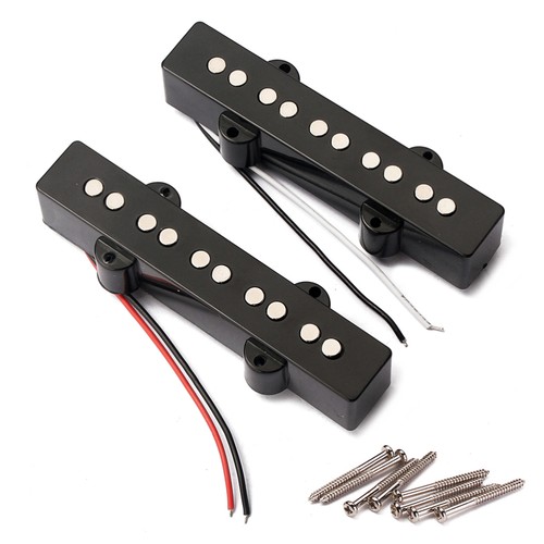 5 Saiten Tonabnehmer System für Gitarre Single Coil Tonabnehmer Bass Teile - Bild 4 von 12