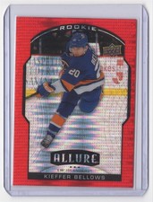 2020-21 Upper Deck Allure Red Rainbow Kieffer Bellows Rookie New York Islanders