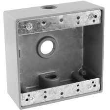2-Gang Weatherproof Outlet Box