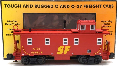 MTH 30-77053 O Santa Fe Offset Steel Caboose Car #999528 LN/caja | Zustand: Used